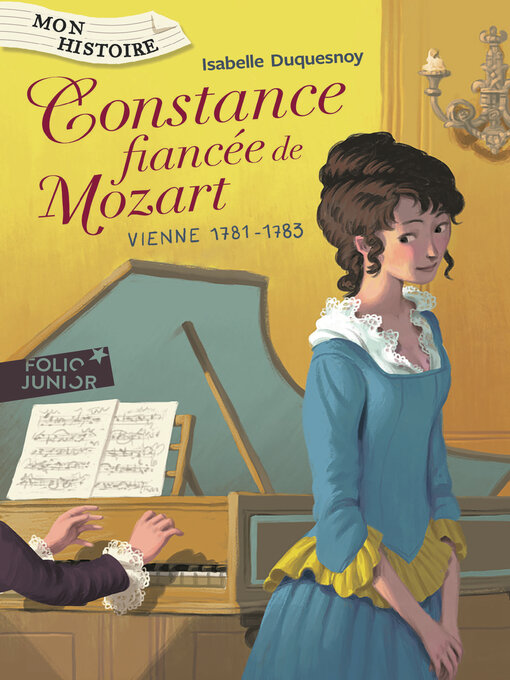 Title details for Constance, fiancée de Mozart. Vienne, 1781-1783 by Isabelle Duquesnoy - Available